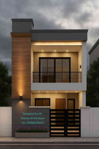 تصميم دار سكنية بمساحة 100م²
واجهة مودرن أنيقة تجمع بين الرقي والفخامة في كل تفصيلة.

نحوّل أفكاركم إلى تصاميم هندسية راقية تعكس ذوقكم الرفيع وتليق بطموحاتكم،
مع استثمار مثالي لكل متر مربع يحقق حركة انسيابية وخصوصية متكاملة.

 تصميم يجمع بين العملية والجمال وفق أعلى معايير الجودة والدقة.
 جميع خدماتنا إلكترونية بالكامل — لتستمتعوا بسهولة التواصل ومراجعة التفاصيل من أي مكان،
مع إمكانية التعديل الفوري حتى الوصول إلى التصميم الأمثل.

📲 للاطلاع على التفاصيل والمخططات:
واتساب: ***********

---

#اكسبلور #اكسبلور_تيك_توك #ترند_العراق #فخامة_التصميم #مودرن #واجهات_بيوت #بيت_الاحلام #تصميم_راقي #تصميم_واجهات #عمارة_حديثة #تصاميم_منازل #تصميم_هندسي #تصميم_كلاسيك #فخامة_الهندسة #Osama_AlFahdawi #تصميم_عراقي
