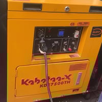 برميل كاز للبيع ثلاث ارباعه كاز +مولدة كابوتا 30امبير كاز كاتم 80‎%‎ ا...