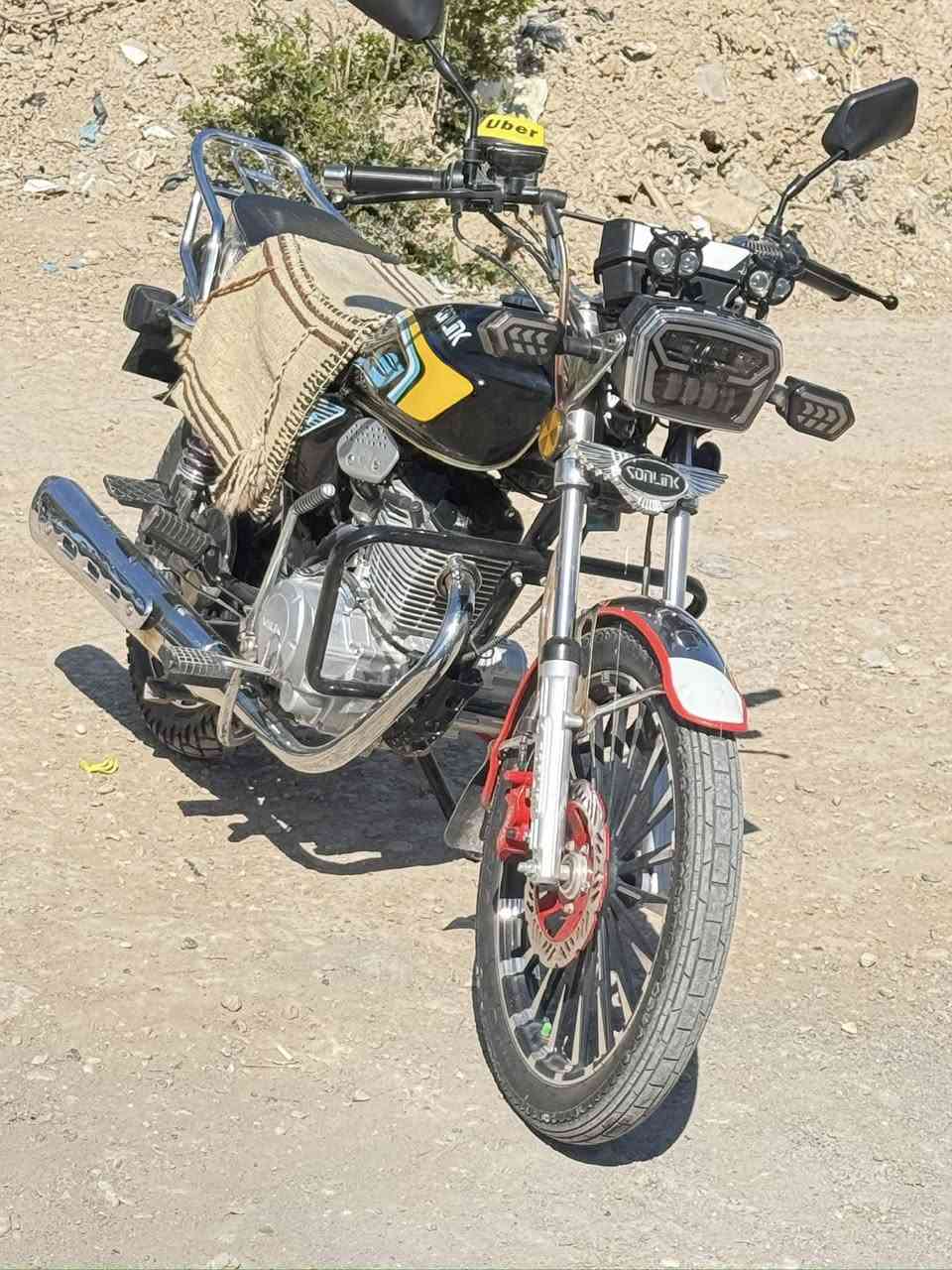 دراجة سيفان سونك باب.اول دراجه فول نضافه مل جني الستفسار عالرقم ***********مكاني كنعان السعر 725
