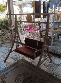 مراجيح منزلية • كرويتات حدائق • حلة