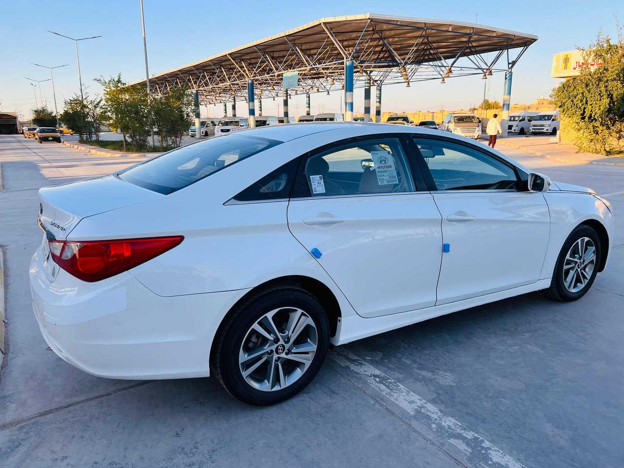 السلام عليكم
هونداي سوناتا 2011 خليجي محرك 2400 شرط ما مفتوح 
بيها صبغ باب خلفي واسفل الهلال تجميل شرط بدون ضربه باقي مكفوله من الضربه والتبديل والصبغ رقم بصره تحويل مباشر سنويه ل ٢٩ مشروع وطني كير ومحرك كفاله من الفتح والتبخير وتبريد وحداديه وكهربائيات وتخم تاير ودواخل كفاله وضع شركه السعر 115 سياره احلى من الصور العنوان ناصريه قرب كراج بغداد 
للإتصال{‎0788 570 7385}
