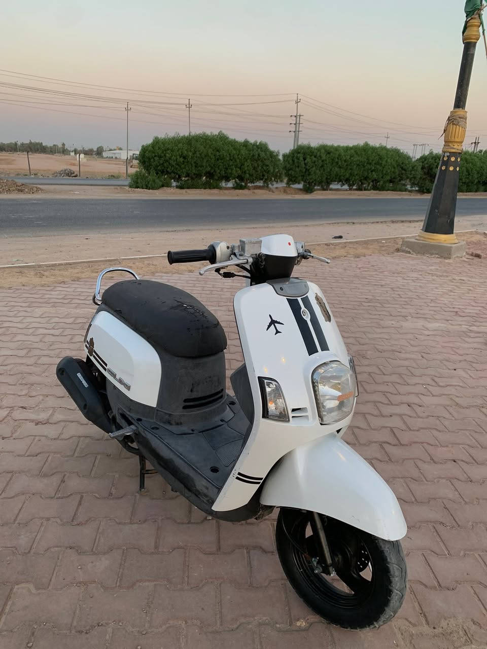 للبيع كفاله ونضافه الدراجه مفوله 
مكان بابل سعر ٧٥٠ وبيها مجال حك الجيه 
رقمي ***********
