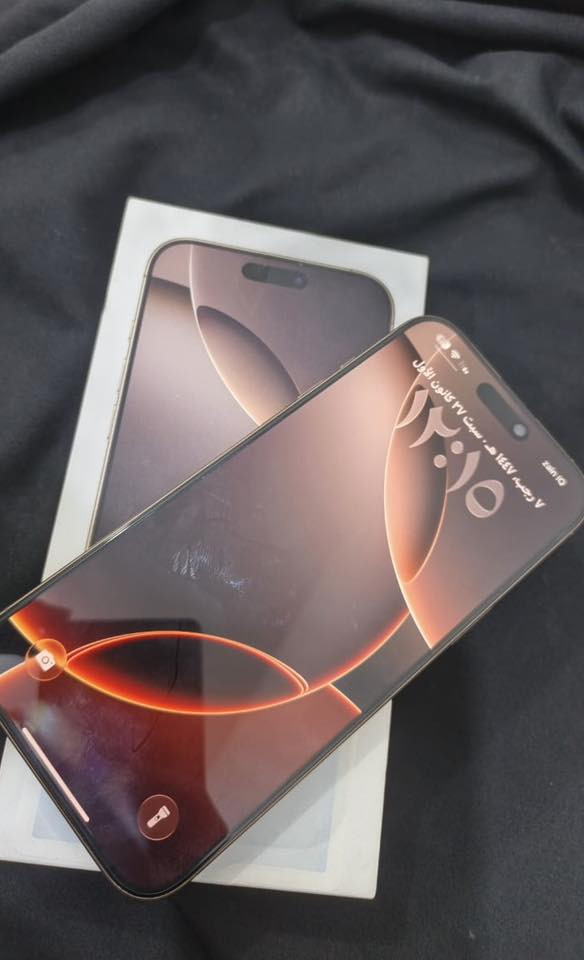 سلام عليكم اخوان يفون 16bro ماكس  شرق اوسط للبيع مكاني الرميثه جهاز توني مشتري وحتاجيت وريد ابع مستعجل على بيعته وبطاريه 96 والجهاز نضيف كلش وشخط مابي شرط اذا مشخوط شخط رجعه وعلي لو ما محتاج ما ابيعه رايده بمليون 400 قفل ربع ما ماينزل ول مو شراي لا يجي ورقم تلفوني *********** وتحياتي
