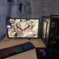 💻 كمبيوتر كامل للبيع (Gaming / استخدام يومي) 🖥️ شاشة Dell حجم تقريباً ...