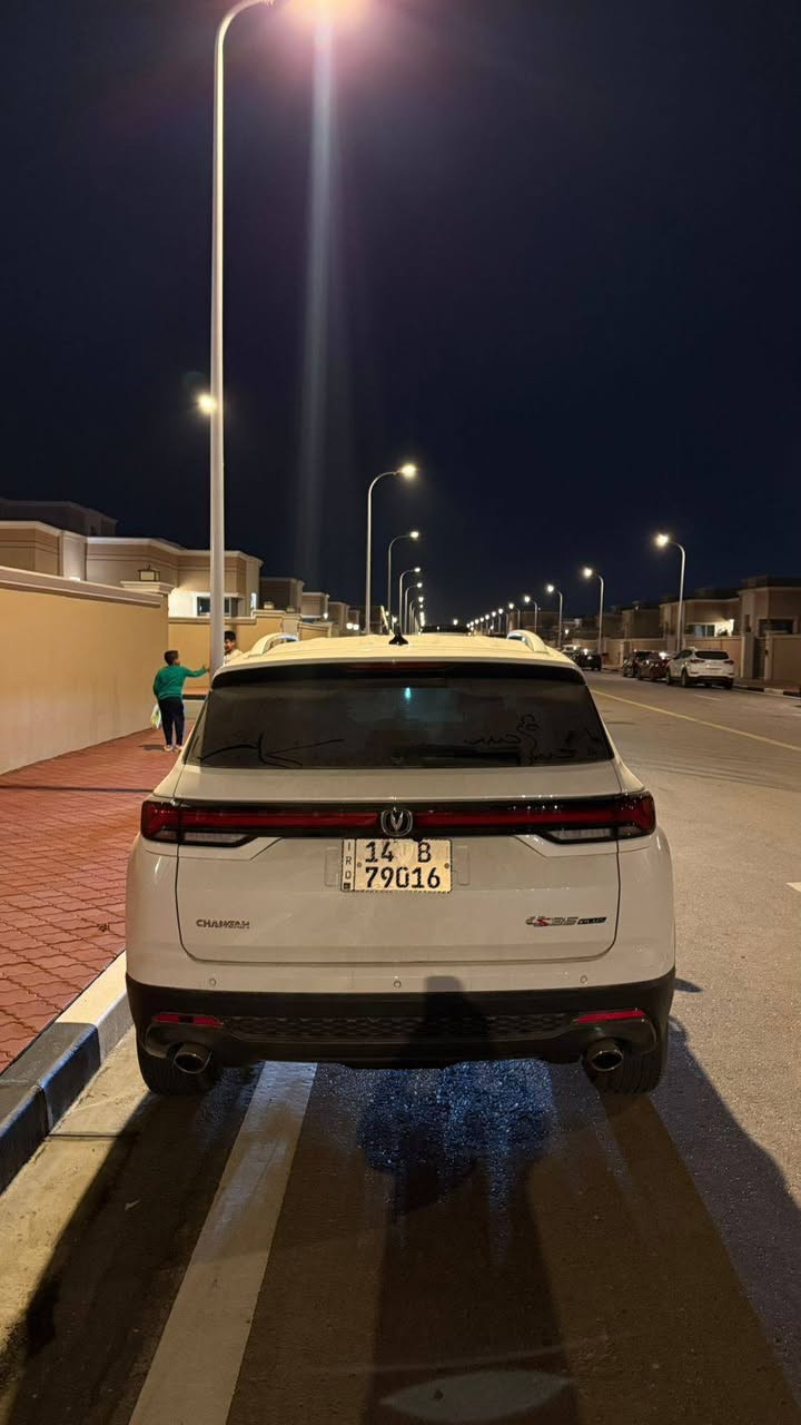 تشانجان Csplus 35 موديل 24 ماشيه 18 سياره باسمي حره وهواي مواصفات بيها رقمي للتواصل ***********
