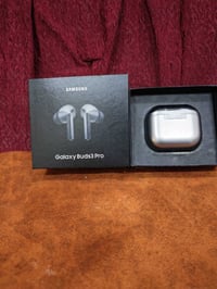 سماعة بلوتوث سامسونك بودز 3 برو بعدهي جديدة كسر كارتون ضمان وكالة استخ...