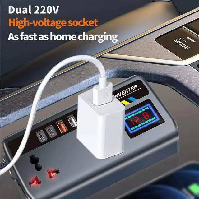 مع انفيرتر السيارة الجديد بقوة 200W، تقدر تشحن كل أجهزتك في نفس الوقت وبسرعة 🔥

💡 المميزات:-

✅ 9 منافذ إخراج لشحن عدة أجهزة في وقت واحد

✅ شحن سريع QC3.0 + Type-C مزدوج ⚡️

✅ شاشة رقمية ذكية تعرض الجهد لحظة بلحظة

✅ شريحة ذكية للحماية من الحرارة والجهد الزائد

✅ يناسب اللابتوب – الهاتف – الكاميرات – أجهزة العمل

✅ تصميم أنيق ومتين وسهل الاستخدام داخل السيارة 🚘

🔌 الطاقة: 220V / 200W
🎁 اعلى سعر ابيع وبالعافية


**إذا كنت صاحب هذا الإعلان وتريد حذفه لأي سبب، رجاءا أرسل رسالة إلى الدعم الفني**