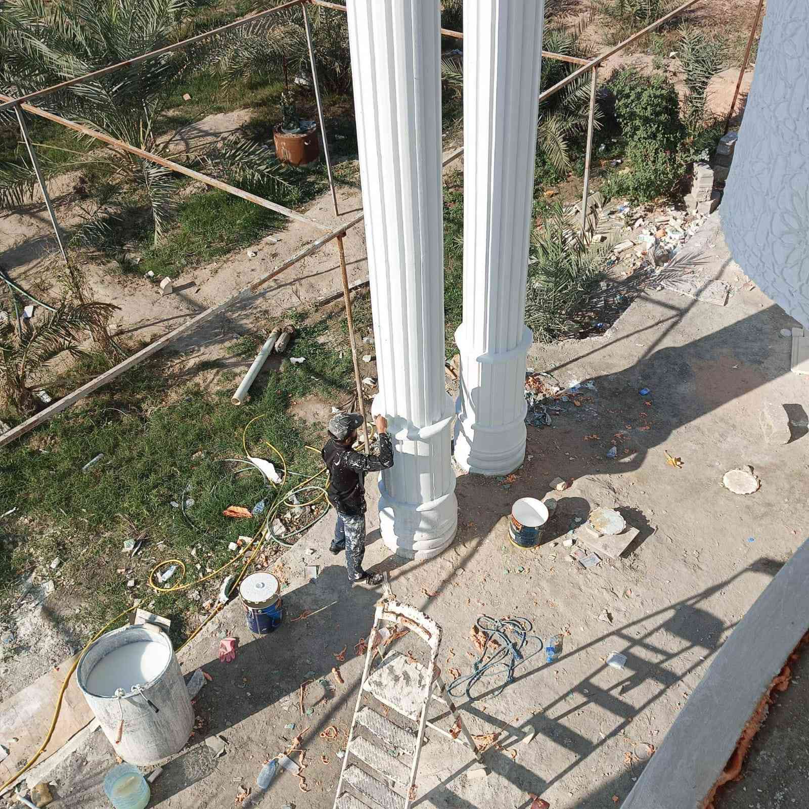 بسم لله على بركة لله يوجد كادر عمل كافة انواع الواجهات الخارجيه والديكورات الداخليه ويد حدادين يشمل المسابح والحدائق اتواصل والاستفسار على لأرقام التاليه اتصال واتساب
***********
***********
