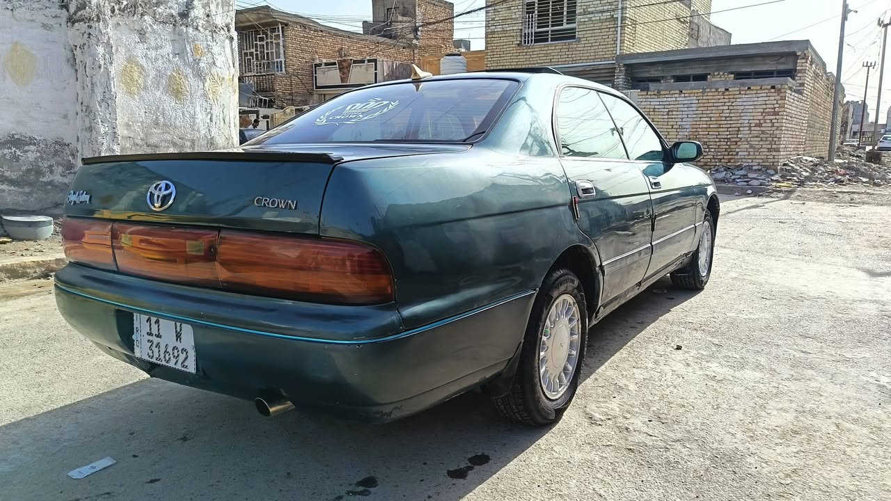 بطه كراون موديل 1992 رقم بغداد نكليزي باسمي سنويه لحد 2031 هزه جديده محرك 2500ديلكو السياره كفاله من الكصه ونقل جثه والضربه فقط جاملغ الخلفي وره السايق بي ضربه بصيطه كير محرك اكسل كهربائيات كلهه كفاله تخم تاير صدر خلفي امامي كله جديد  نقص تبريد فقط السعر ٤٨ وبيهه مجال مكاني بغداد حسينيه ستفسار ***********
