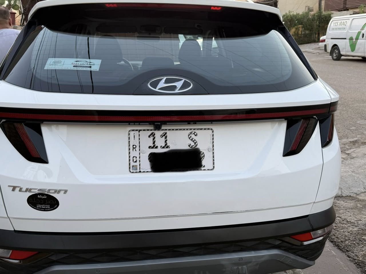 هونداي توسان 2023 خليجيه 

السعر 187  بيها مجال قليل 

((رقم بغداد جديد باسمي))

مواصفاتها: 

حساسات امامية

حساسات خلفية

سايد بريك بصمة

بردات ابواب خلفية بلادية 

صندوق كهرباء 

ويل حجم 19

شاشه كامره خلفيه

لايت زنون مع عدسه دوارة

شاشه عدادات ذكية 

كراسي ثنين كهرباء 

مراية شفط

اشاير في المراية

دخول ذكي

بصمات ٢

لد نهاري

لد خلفي

محرك ٢٠٠٠ دوش

شاحن واير ليس
تبريد قطعتين

تحكمات ستيرن

الاتصال ***********
