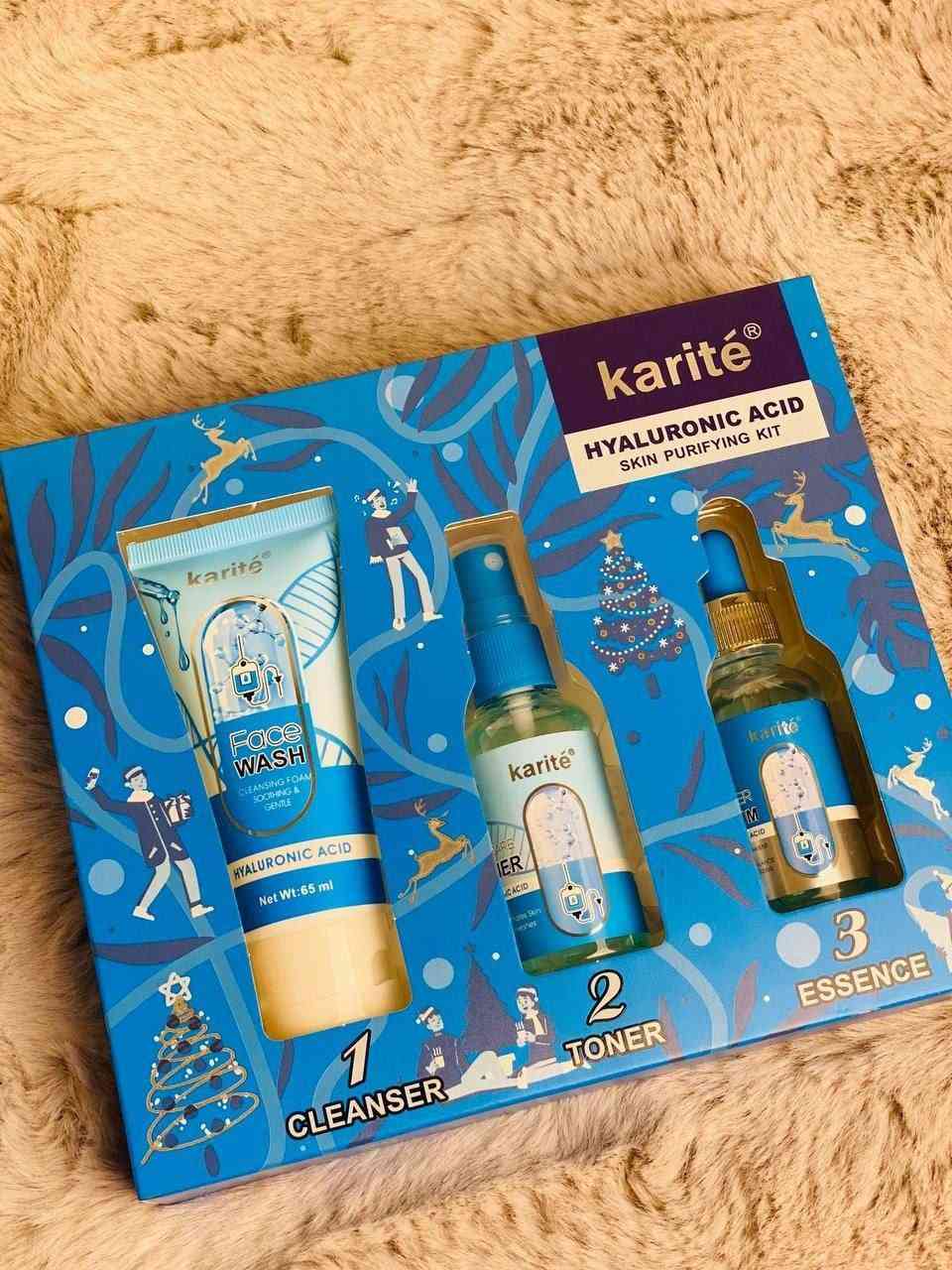 بكج العناية بالهاليرونيك اسيد من ماركة karitéⓇ الاصلية💯
HYALURONIC ACID
SKIN PURIFYING KIT
بكج العناية بالبشرة يصفي وينعم ويقلل من المسامات البشرة راح تصير صافيه مثل الكزاز ✔️✔️ يتكون من سيروم وتونر وغسول💙
💙1:-غسول  للبشره الجافه الحساسه بحمض الهيالورونك أسد من  .تحتوي التركيبه على مركب APG وهو منظف خفيف على البشره يزيل الدهون والمكياج والشوائب ويقلل من الشعور بالضيق وعدم الراحه دون الاضرار بالبشره كما يحتوي على مركب gluco-glycerol وهو عامل ترطيب قوي  
💙2:- يعمل التونر المرطب على تهدئة البشرة الحساسة بعد التنظيف ويشكل طبقة تجعل البشرة رطبة. مما يوفر العناية الكاملة لحاجز البشرة الضعيفه والحساسه. ويصلح حاجز البشرة التالف لمنع تبخر الرطوبه ويعمل على ازالة الخلايا الميتة وتقليل الزيوت الزائدة ، 
💙3:-سيروم هايلورونيك اسيد  تحفيز إنتاج الهايلورونيك اسد في البشرة,وبالتالي يقوم بملىء بشرة الوجه.والعمل على نفخ الوجنتين ،ويعتبر بديلاًً لفلر الوجه. ومعالجة جفاف البشرة.و الترطيب العميق للبشرة..ويعالج ظهور التجاعيد مبكراً. ويعزز من مرونة الجلد. 
#الاصلي 💯
يوجد لدينا توصيل الجميع محافظات العراق✔️✔️


**إذا كنت صاحب هذا الإعلان وتريد حذفه لأي سبب، رجاءا أرسل رسالة إلى الدعم الفني**