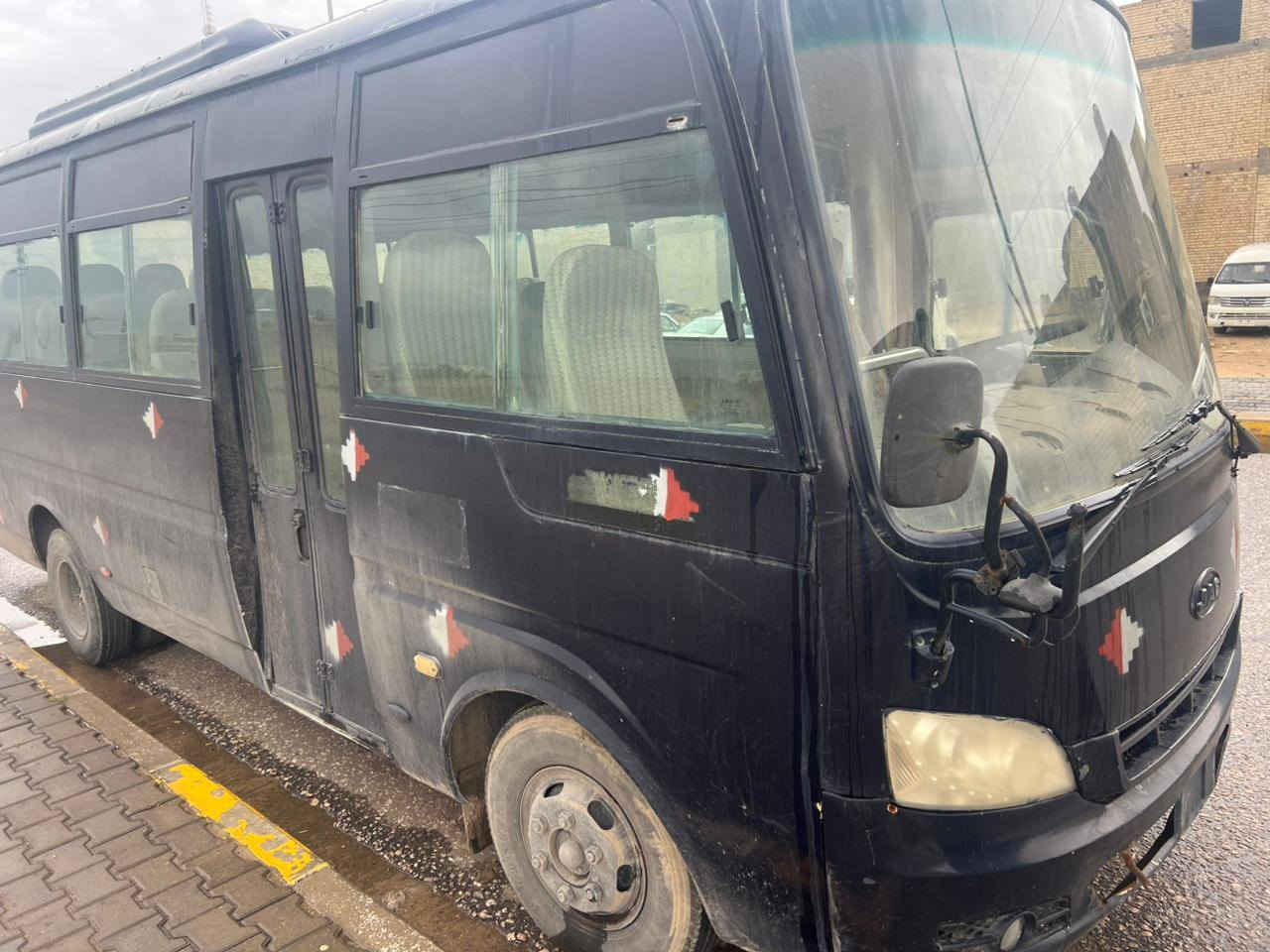 ﷽
تحيه طيبه اخواني الاعزاء للبيع كوستر جاك 30 راكب مديل 2013 مزاد وزارة الداخلية بسمي كتاب المزاد واسوي وكاله للمشتري وين ماجان تمشي بيه مكينه وكير مسبوشي بلادي كاز السياره بدون اي حادث نضيفه السعر 73$
المكان كربلاء 
رقم الهاتف/***********
