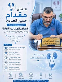 مقدام العبادي • جراحة ومسالك • مغربه شارع السوق