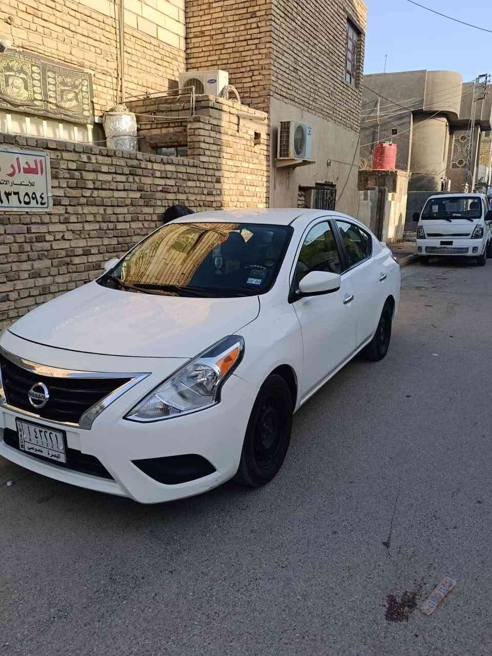 نيسان فيرسا 2018 
رقم بصرة مكانها الناصرية 
السيارة كفالة عامة 
كير مكينة كفالة 
ضربتها دعامية وشويه طعچة بسيطة بالجاملغ 
صور الحادث بالمنشور
للستفسار *********** سوق الشيوخ, ذي قار
