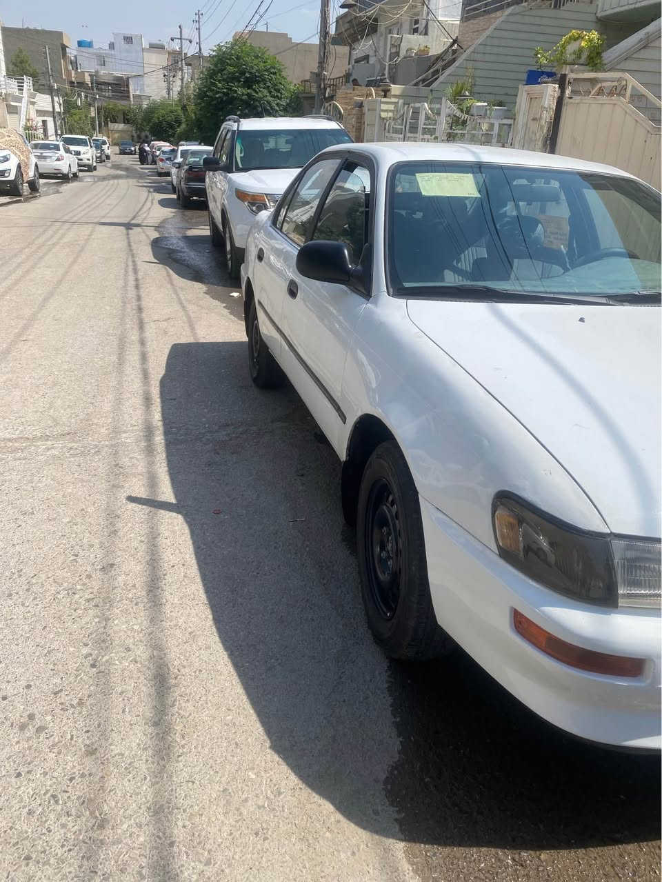 تيويتا كرؤلا1993 سا ره كه ئا رم لاستيكى سليمانيه گر تؤماتيكه گيروو مه كينه ى به شه رت ساره كه له سه ر سا خى بؤيا خ كراوه ته وه سا ره كه هه موو گيا نى به شه رته سا ره كه زؤر جوانه ما لى دؤسته 4تا يه ى تا زه ى له سه ره 42گه لا و مه عامه له يه كى برا يا نه ى تيا يه
***********
*********** السليمانية, العراق

