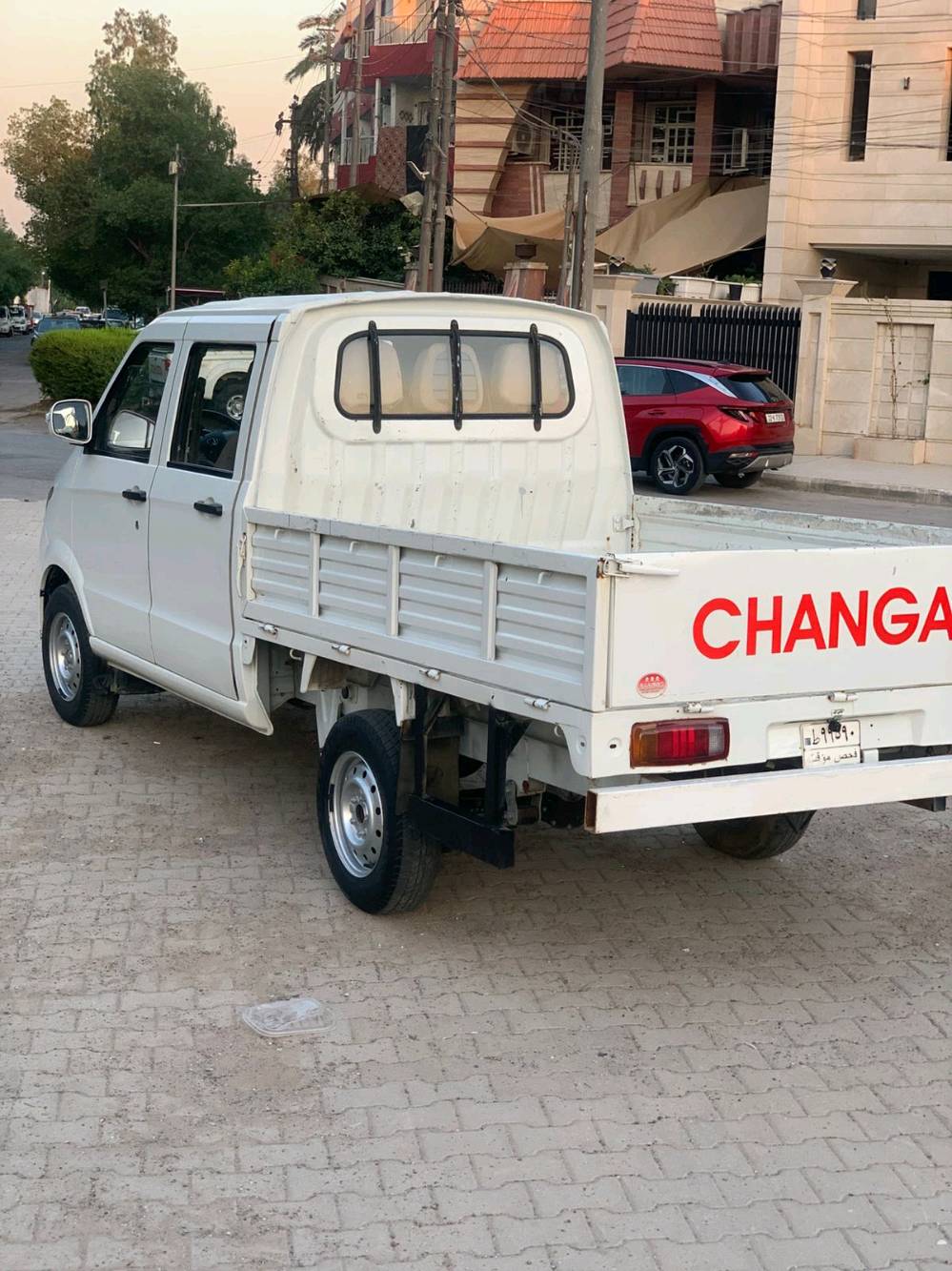 بيك اب موديل ٢٤ شانجان ماشيه ٢٩ الف كيلوا سياره جاهزه كير محرك صدر كوله جديد والسعر  ٧٠ ورقه وبيه شويه مجال