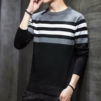 بلوفر رجالي • مقلم • مقاسات XL-XXL