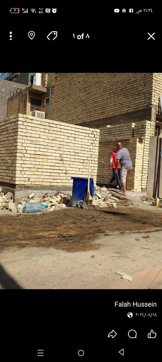 خلفات بناء متفرقة حلين شقل نضيف وزن وتنضيف الموقع ***********وبي واتساب ودلل
