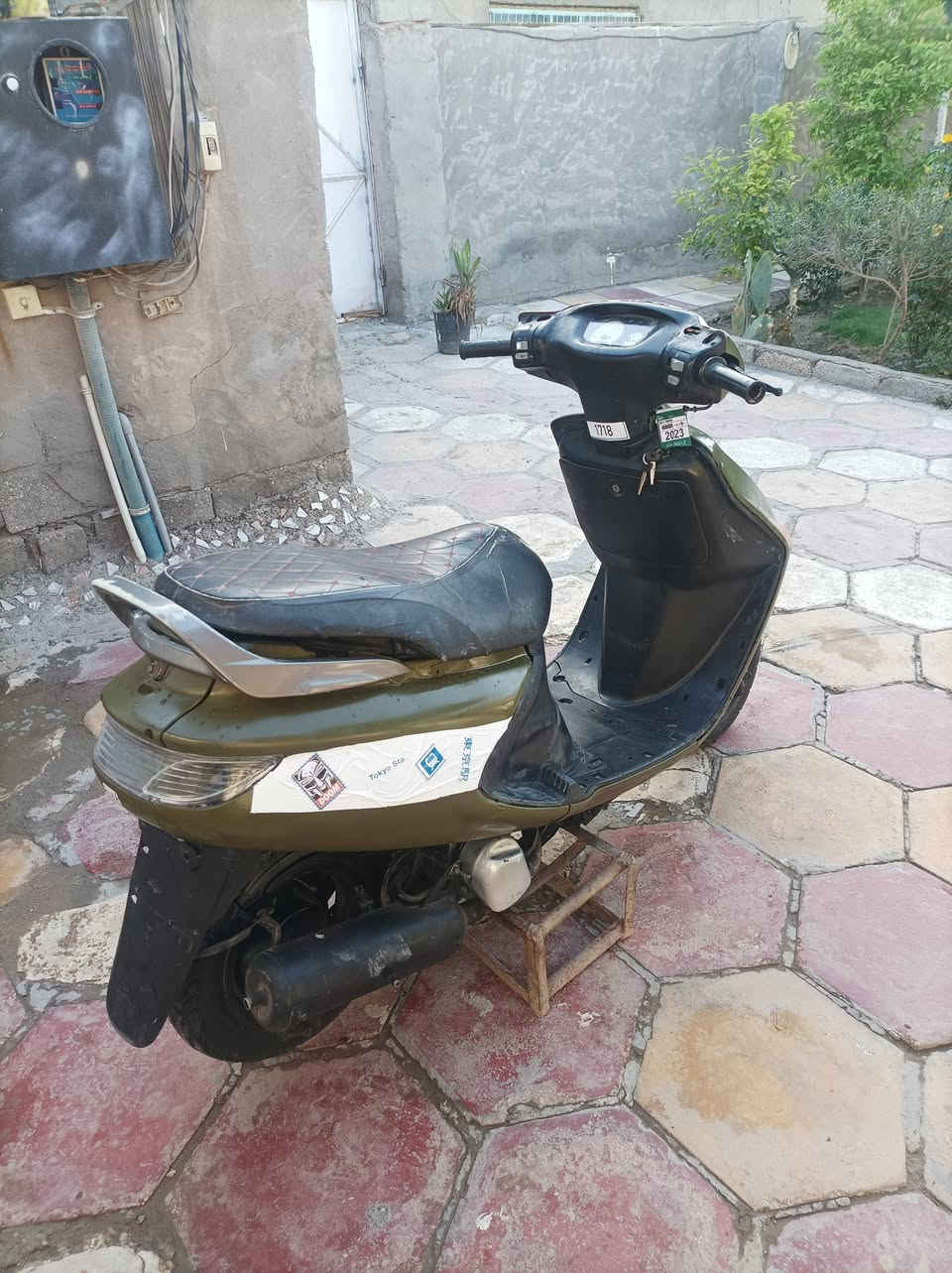 السلام عليكم ♥ عندي دراجه للبيع فراشه 140نثيه 🧡

للبيع  مكفوله ☑️ دراجه كلشي شغال بيه

محرك ما مفتوح 🚳 لادخان ولا تبخير ولا نضوح 

دراجه كفرات جديده بل جيس🧿

نهضه ومعدل فول ☑️

دراجه واحد على واحد 🥇

العنوان بابل ⚠️الكفل ⚠️يم مستشفى 
                                                                                      السعر 300 بيه مجال حك الجايه ✔️ رقمي ***********
