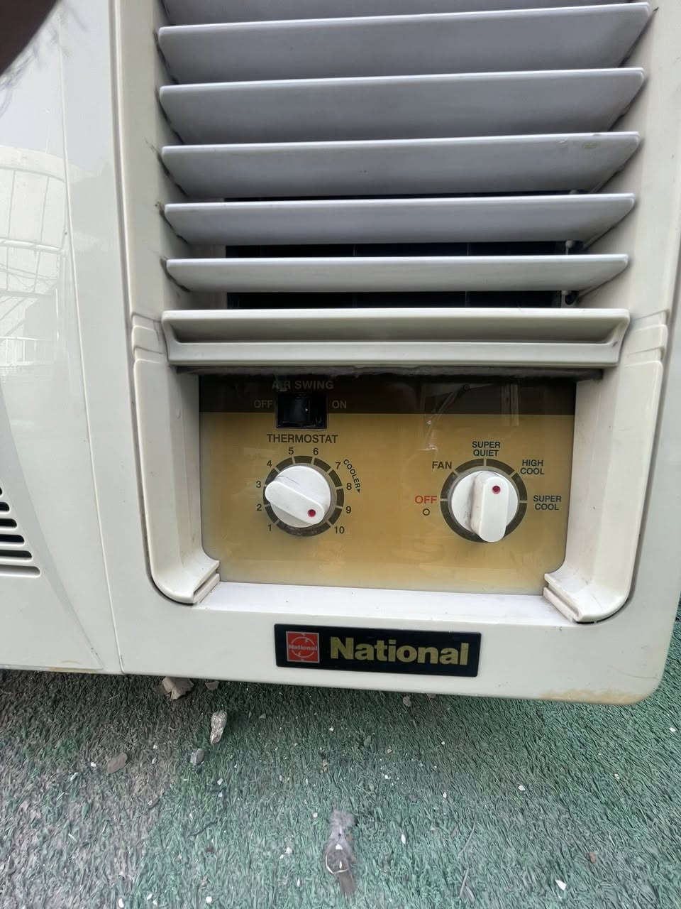 مكيف ناشينل ياباني نظافة ٩٥٪؜
مشحون جديد  اثر ليك بسيط 
٣٢٥ الف


**إذا كنت صاحب هذا الإعلان وتريد حذفه لأي سبب، رجاءا أرسل رسالة إلى الدعم الفني**