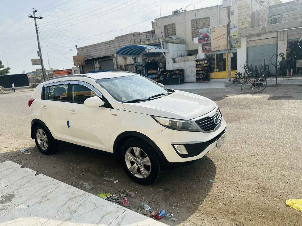 كيا سبورتج موديل 11 فور ويل مكينه 2400 بيه نص جاملغ الخلفي صبغ وشويه بلباب وبارد بجاملغ الامامي ورشه على كد شبر وقبق الجنطه بارد ورش خفيف مكينه كير كفاله  ماشيه 106سنويه  جديده ارقام جديده بسمنه تحويل ثاني يوم الشعر 135 وبيه مجال شي بسيط ***********
