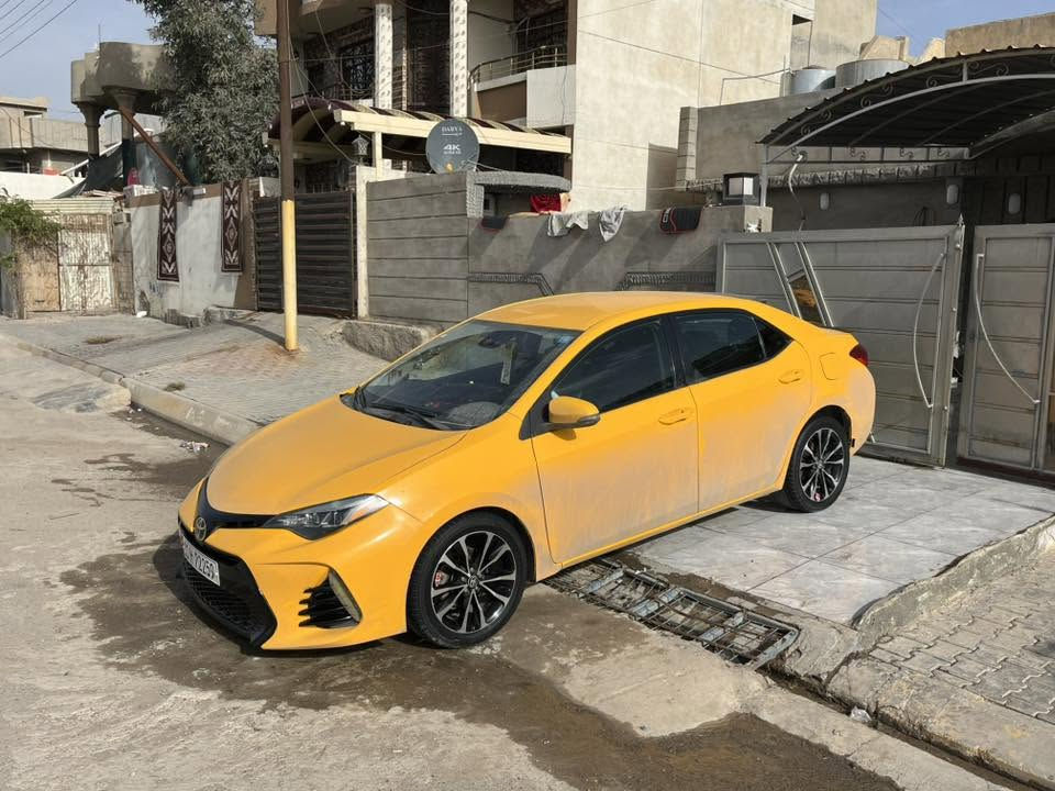 سلام عليكم كورلا 2018 SE كير محرك تبريد كله شرط رقم بغداد بسمي سنويه لل2031 نقابه صفر ضرر جاملغين وبنيد دفتر بانزين ومنضومة غاز حكومي صدر امامي خلفي جديد صبغ فرن جديد السياره ماعايزها الف دينار شغل واطلع السعر 130 ***********
