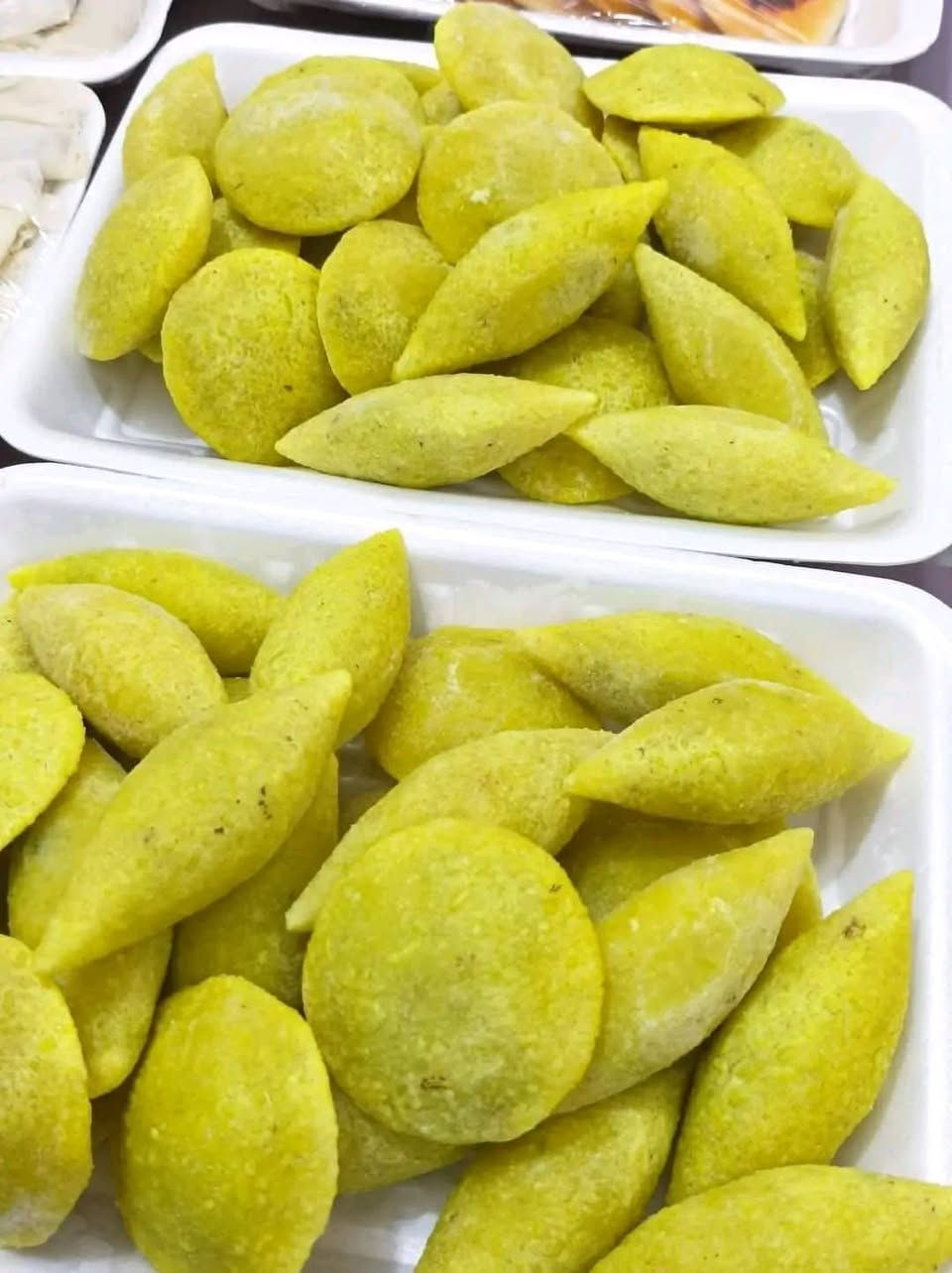 سلام عليكم  توصيل متوفر داخل الديوانية
كبه تمن ٢٥ب٥
سمبوسه لحم ٢٥ب٥
سمبوسه جبن٢٥ب٥
بورك لحم ٢٥ب٥
بورك جبن ٢٥ب٥
كبه برغل سلك ١٥ب٥
كبه برغل قلي ٢٠ب٥
كبه بتيته ١٥ب٥
كباب كيلو ب ١٠
كفته لحم ٢٠ب٥
لحم بعجين ١٢ب٥ 
خبز بلحم ٣٠كرصه ب١٥
فطائر ١٢ب٥
مني بيتزا ١٢ب٥
كليجه هشه تموع بالحلك  كيلو ب٦
قالب كيك ساده ب٦
كله هذا وتوصيل متوفر داخل الديوانية سارع بالحجز


**إذا كنت صاحب هذا الإعلان وتريد حذفه لأي سبب، رجاءا أرسل رسالة إلى الدعم الفني**