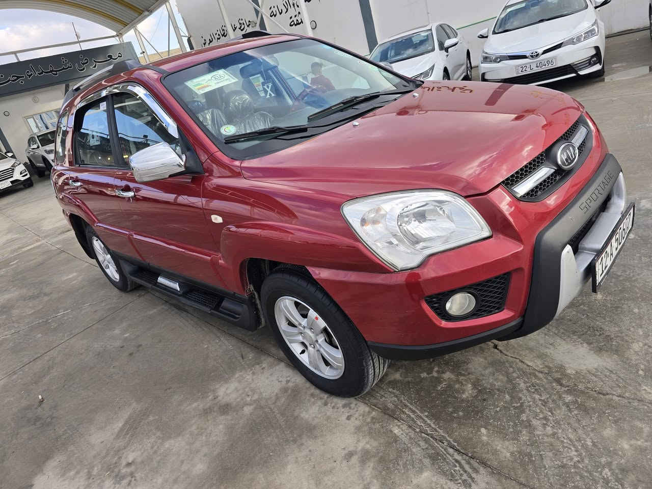 سبورتج خليجي ٢٠٠٩ رقم وهزا وفحص جاهز تخم تاير صدر جديد 
كشنات هيترات 
كشنات جلد 
صندوق جك 
محرك وكير شرط ترهم بيع وترهم امروس حسب القناعه رقم الهاتف ***********
