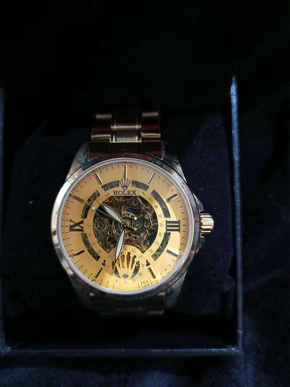 عروض رمضان 🔥🔥

ساعه رولكس متوفره بعده الوان مع سير ذهبي اتوماتيك تحطيم الاسسسسعار 🔥🔥🔥🔥🔥

مكينه اوتوماتيك ✅

قفل الرولكس ✅

110g ثقيله الوزن ✅

جميع السناتر شغاله ✅ 

مكينه سكلتون كشف✅

مضاد للماء ✅ 

 لون ثابت✅

شغاله لمده 48 ساعه ✅

تشتغل تكويك وعلى الحركه ✅

متوفره لفتره محدوده تاتي مع علبه صاج مغلفه بجلد بسعر 25,000 مع التوصيل سارعوا بالحجز 🔥🔥

اذا اخذت قطعتين من اي ساعه ناشريها تاخذ محفظه هديه من اختيارك 🔥🔥🔥🔥

اذا اخذت ثلاثة قطع من اي ساعه نشتريها تاخذ محفظه جلد من اختيارك وايضا عطر رجالي او نسائي من اختيارك عرض لفتره محدوده 🔥🔥🔥🔥🛑🛑

متوفر توصيل لجميع محافظات العراق 🚚


**إذا كنت صاحب هذا الإعلان وتريد حذفه لأي سبب، رجاءا أرسل رسالة إلى الدعم الفني**