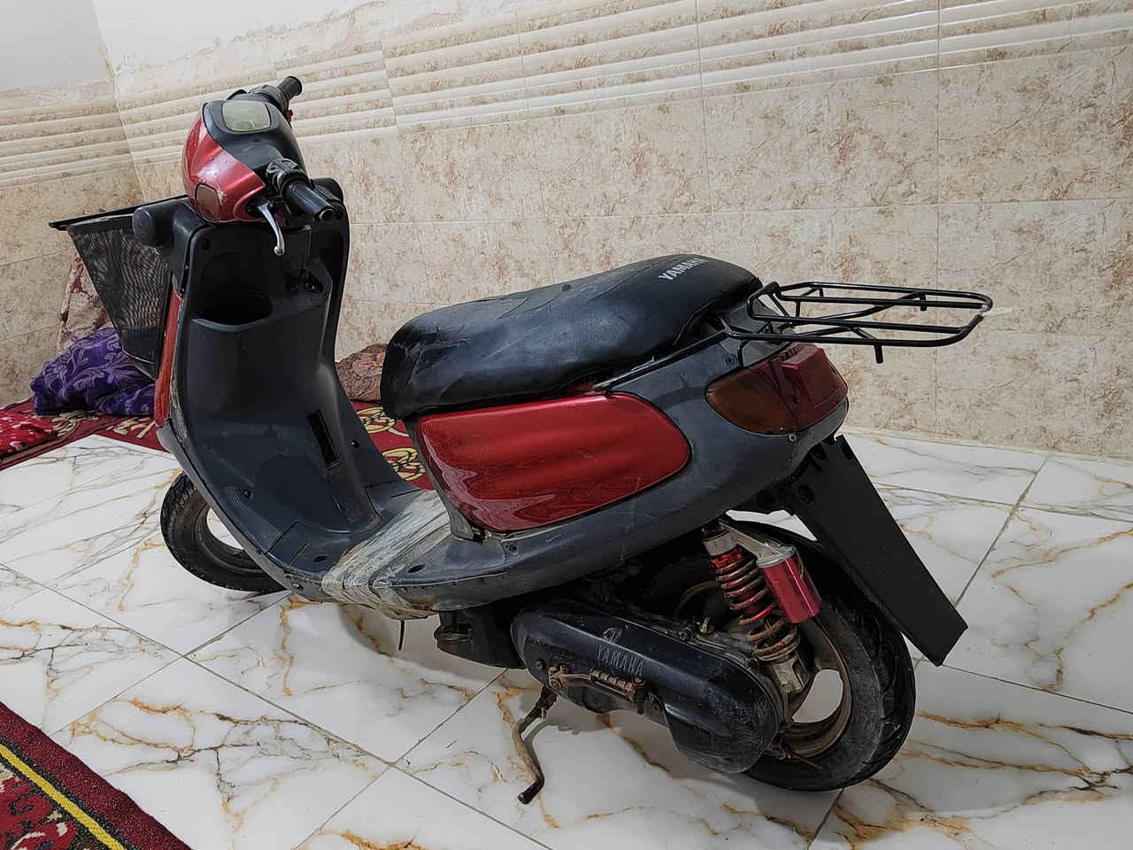 السعر 175 بيع مستعجل
***********
اسلام عليكم دراجه للبيع منغولي نضيفه مكينه او كير او شاصي مكفولات تأيرات جدد دراجه حلوه كلش كهربائيات شغاله كله المكان كربلاء اتصل
