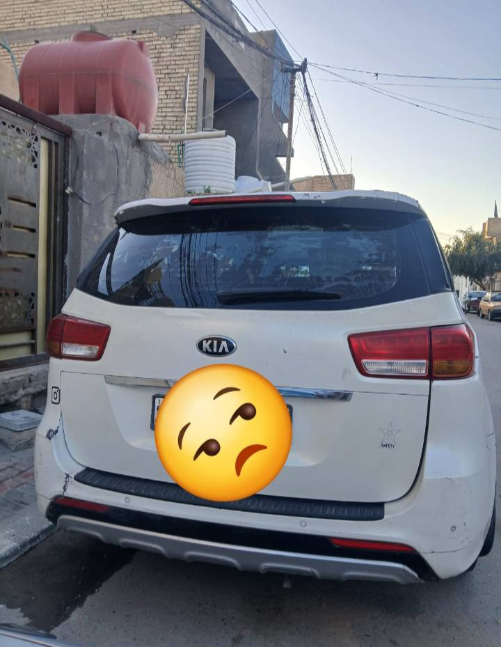 السلام عليكم كية سيدونا الموديل 15 السياره خير من الله ماكينه حداديه رقم اربيل تبريد مركزي ثلاث قطع وارد امريكي رقم اربيل العنوان كربلاء وهذا رقمي ***********
