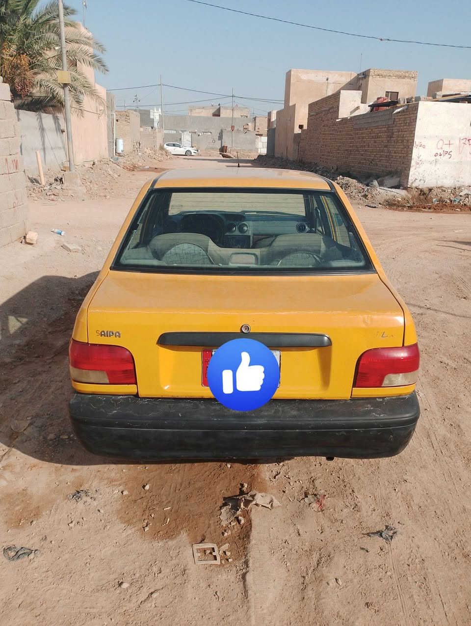 سايبا موديل13
حداديه كامله امامي وخلفي ومشط جدد 
تخم تاير 
تبريد تدفئه بس غاز
گشر نظيف 
غرفه نظيفه 
سعر 25$
بيهه مجال للشراء 
‏‪***********‬‏للاتصال
