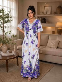 👗دشداشه طويل الخامه زبده مصري  📏قياس فري سايز يلبس لحد وزن 100 متوفر ج...