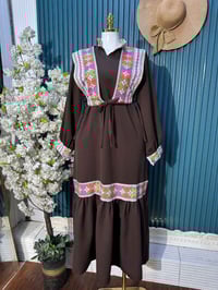 كولكشن رمضاني • شيفون مبطن تركي • مقاسات ٣٨-٤٨