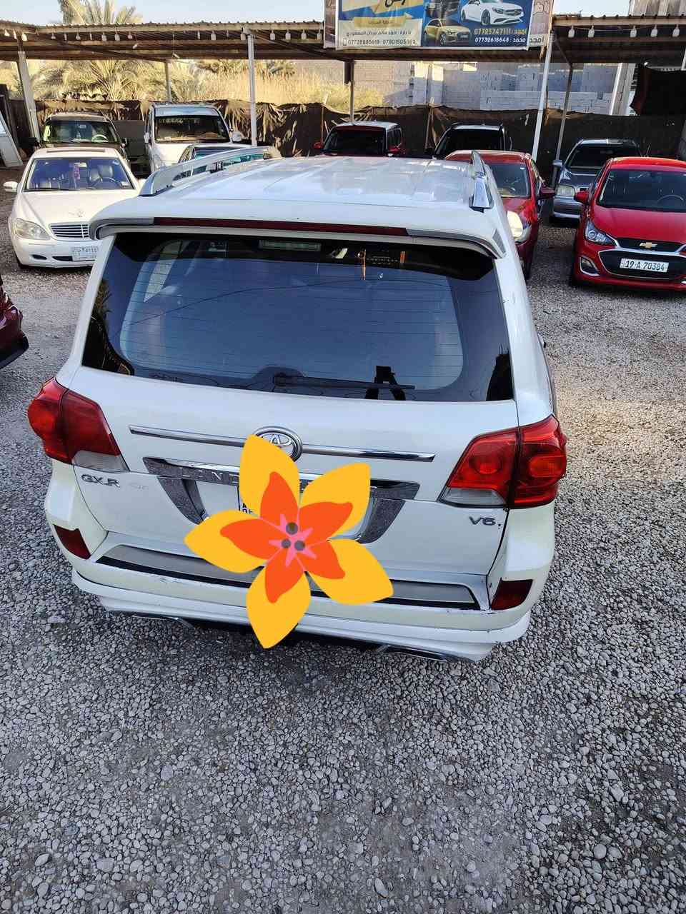 سلام عليكم
لاندكروز فئة GX  2014  رقم بصره مشروع وطني ماشيه400 بيها قطعتين صبغ باب وجاملغ ايسر
بدون فتحه
مري شفط
بصمات ابواب
قطعتين تبريد
السعر 275 وبيها مجال 
مكان كربلاء
للاستفسار ***********
#بيع_فقط
