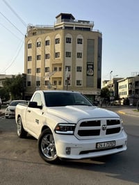 دوج رام 2019   RAM  كلاسك تك باب بدي قصير  حادث فقط جاملغ خلفي جهة الس...