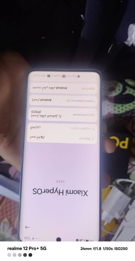 السلام عليكم للبيع موبايل بوكو
X7 5G
الذاكره 512
عشوايه 12+12-24
الحهاز اخذه ب 370 
قبل 17 يوم اريده ب 335 وبي محال حك الجيه
جماعت ال 300 مابيه رجأن لا تعب روحك

كربلا حي العامل منطقه السابعه مقابل تفاحه 
الرقم ***********
