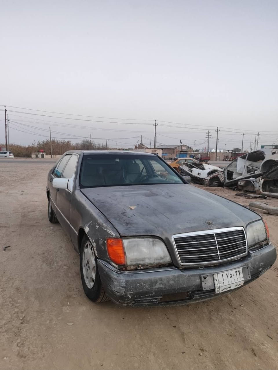 السلام عليكم 
مارسدس 1991
رقمه ذي قار مشروع وطني تحويل مباشر
تخم تاير  حداديه مكينه كير 
العنوان ذي قار قضاء الفجر 
غير متواجد ع النت 
الاتصال ***********
