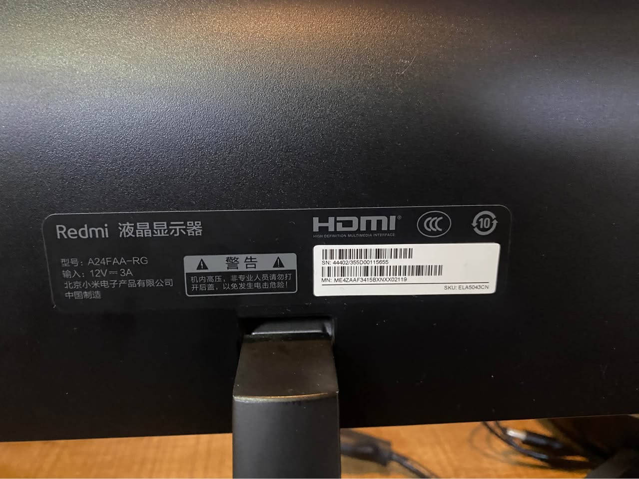 مۆنیته‌ری ڕێدمی كه‌م به‌كارهاتوو
شاشه‌ ریدمی قلیل الأستخدام 

Xiaomi Redmi G24
23.8 Inch (Flat)
Full HD (1920*1080) - 165 Hz
%120 sRGB
HDR10
1 ms
Adaptive-Sync
Low blue light

WhatsApp / Telegram / Viber
(***********) كويسينجاك, أربيل
