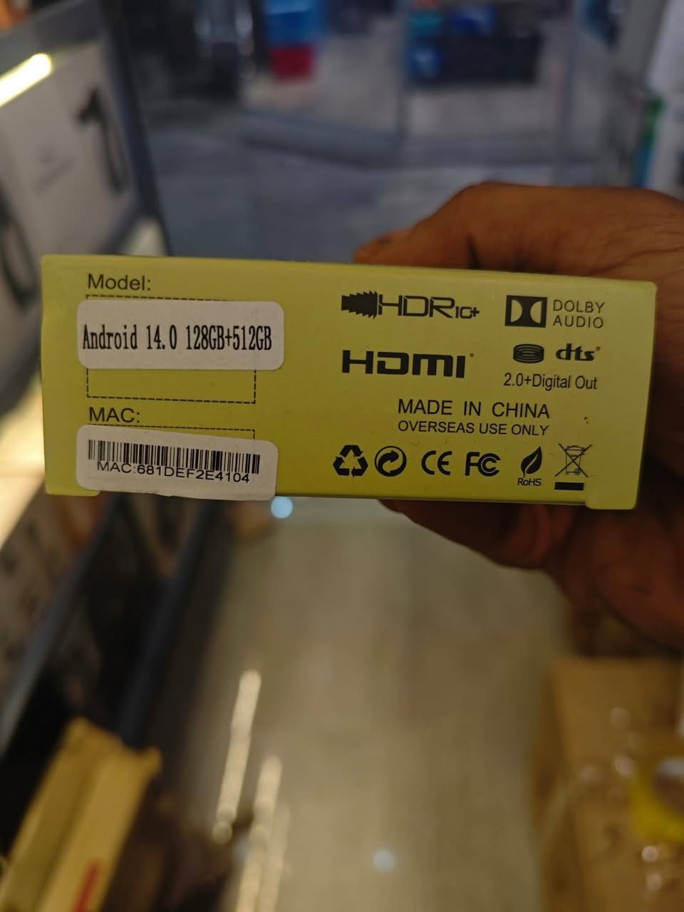 حول شاشتك القديمة الأحدث شاشة اندرويد تي في بوكس متوفر 10 قطع
اندروید ١٤

يتم وصله بشاشة منفذ HD يدعم :

1 يوتيوب احدث اصدار

2 نتفلكس وشاهد

3 عكس الجوال

4 تصفح انترنت کامل

5 برامج واتس اب وفيس بوك


**إذا كنت صاحب هذا الإعلان وتريد حذفه لأي سبب، رجاءا أرسل رسالة إلى الدعم الفني**