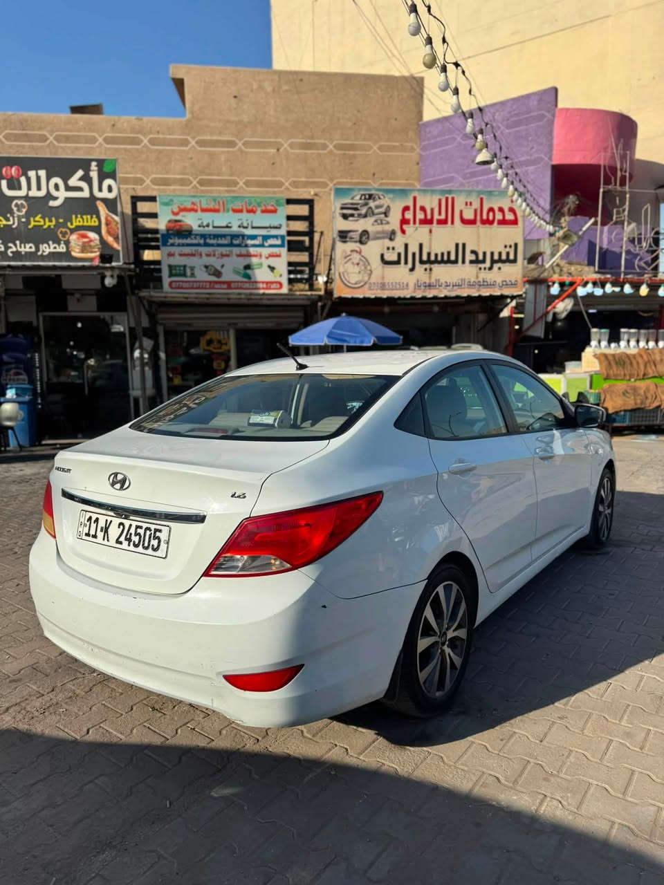 السلام عليكم للبيع هونداي اكسنت خليجي محرك دوش موديل 2016 فول فتحة شاشه تحكمات ستيرن
بيهة شبر صبغ بلدوسه وطخات قليله معدله بارد كير محرك تبريد مكفولات سعر 105 وبيهة مجال رقم بغداد بسمي رقم /
*********** مكان السياره بغداد المشتل
