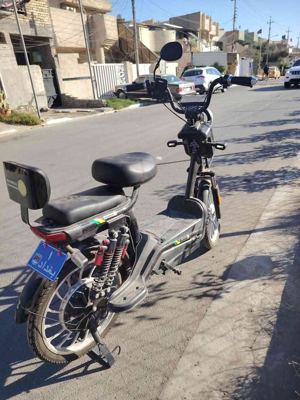 سلام عليكم دراجه شحن نقص باتري فقط كلش نضيفه مكان حي جهاد بغداد سعر125ستفسار***********
