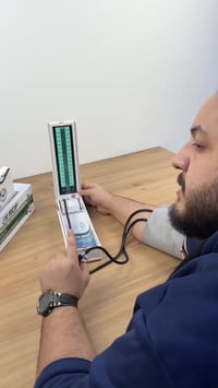 جهاز قياس ضغط • بدون زئبق • بسماعة طبية