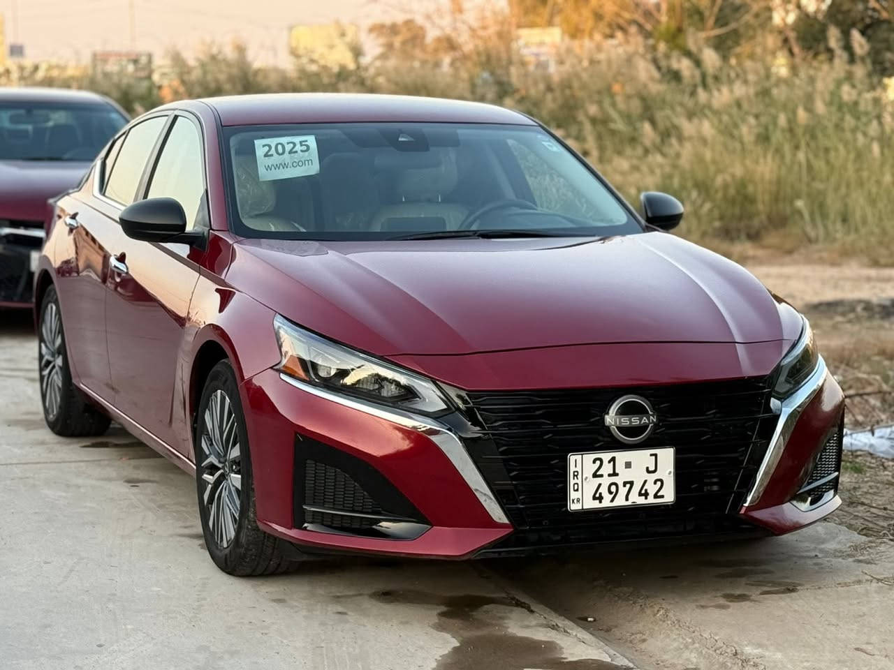 للبيع نيسان التما موديل 2025
مواصفات SV
رادارات 360 درجة
كشنات جلد 
كشن كهرباء 
شاشه كبيرة 
كامرة توقف ذاتي 
ويل كب بلادي 
ماشية 14 الف 
حادثها قطعتين صبغ بدون قطرة دواخل 
بنيد وجامرلوغ ايرباك راجع سستم 
رقم سليمانية 
السعر 175 وبيها مجال 
سيارة بعدها بحالة الوكاله 
كفاله عامه ماعده القطعتين 
مكان السيارة ديالى المقدادية 
***********
