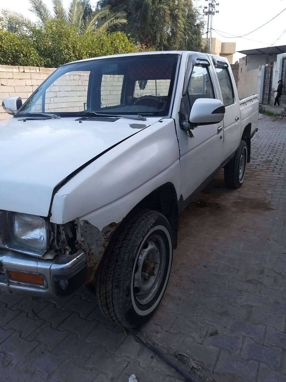 للبيع بيكم نيسان فور ويل موديل ٩٣رقم مثنى مكينه وكير خير من الله تخم تاير جديد السعر ٢٥ وبيه مجال لشراي المكان نجف قضاء المشخاب ***********
