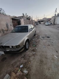 بي ام ٧٣٥ للبيع مكينه كير نضاف زوج تاير كدام ارضيه جديده سياره عوزه تر...