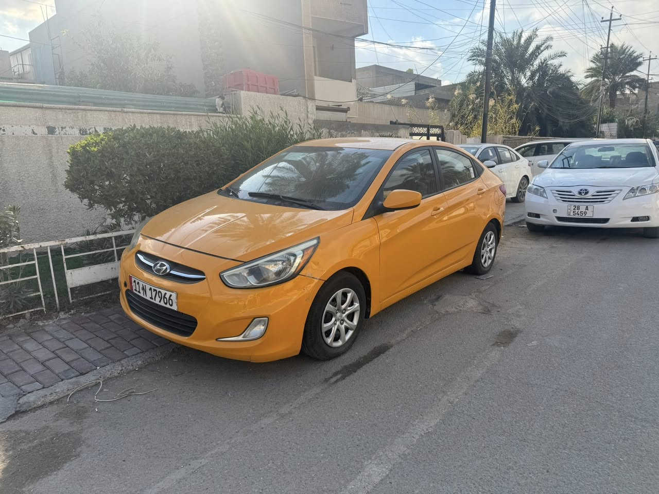 السلام عليكم اكسنت مديل 2017 وارد امريكي حادثها تطبيك جامغات اماميه وباب لسايق وباب ليمنه بلعراق رقم بغداد مكانها لمشتل لسعر نهاني 88 ورقه مبايل ***********
