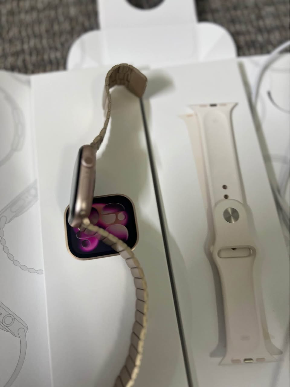 applwatchsers 11  46 mlim patre 100🔋
ئه پل وه تچ سيرس ١١  ٤٦ مليم پاتري ١٠٠🔋
زه ماني ١٠ مانگي مايه زور كه م به كار هاتيه❤️
كارتون و كامل ئه شيا ئه و ده سكه جنجيره ش🔥
٣٠٠$ كه ميك مه جال
*********** أربيل, العراق
