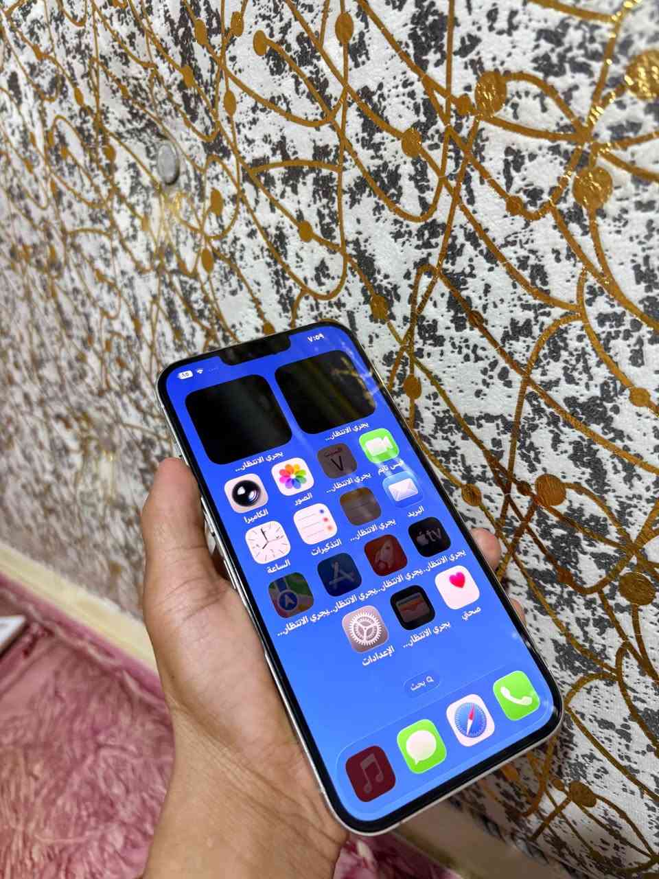 ايفون13برو ماكس ذاكره1تيرا بطاريته٨٥ مبدله شاشه اصليه تفصيخ وضهر غير شي مابي ع فحص شراي يجي خاص ويدلل الزبير, البصرة


**إذا كنت صاحب هذا الإعلان وتريد حذفه لأي سبب، رجاءا أرسل رسالة إلى الدعم الفني**