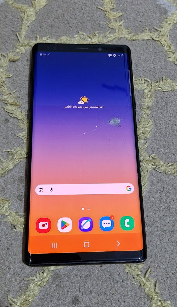 نوت 9 للبيع بي ضربه بالشاشة


**إذا كنت صاحب هذا الإعلان وتريد حذفه لأي سبب، رجاءا أرسل رسالة إلى الدعم الفني**